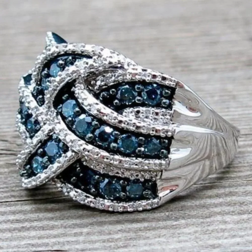 BLUE SAPPHIRE RING - Picture 3 of 4